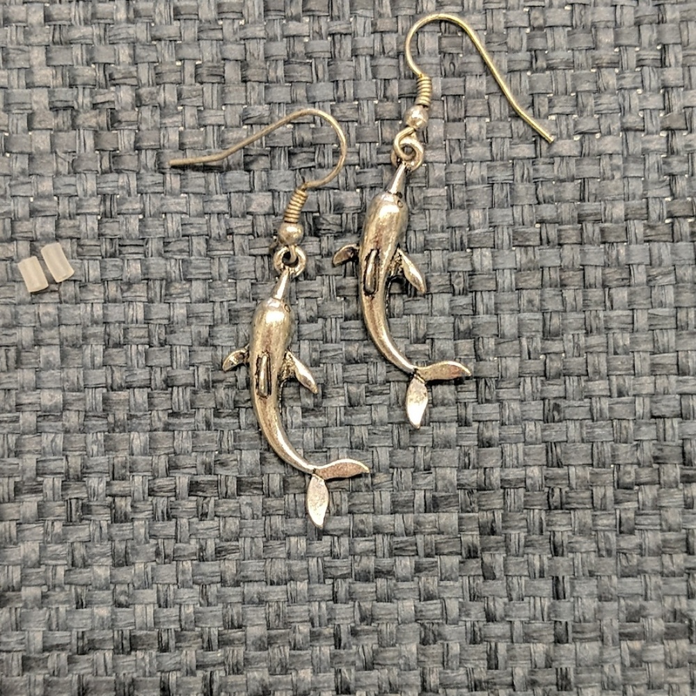 Dolphin earrings